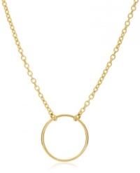 Dogeared Jewels and Gifts Karma 14k Gold-Plated Sterling Silver Necklace, 18 Dogeared Jewels and Gifts Karma 14k Gold-Plated Sterling Silver Necklace, 18