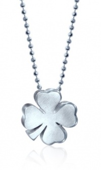 Alex Woo Little Luck Sterling Silver Clover Pendant Necklace, 16 Alex Woo Little Luck Sterling Silver Clover Pendant Necklace, 16