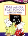 Max and Ruby Play School: A Picture Reader with 24 Flash Cards (All Aboard Reading)