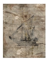 Motion Art XIX takes to the high seas on a stylistic adventure with an image of an old-fashioned ship printed on vintage-look newsprint that has been finished to look like it's really from the 19th century. Motion Art XIX takes to the high seas on a stylistic adventure with an image of an old-fashioned ship printed on vintage-look newsprint that has been finished to look like it's really from the 19th century.