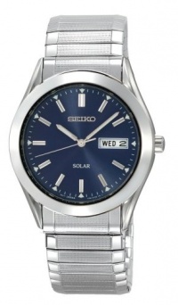 Seiko Men's SNE057 Solar Blue Dial Watch Seiko Men's SNE057 Solar Blue Dial Watch