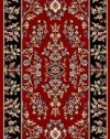 Area Rug 2x8 Runner Traditional Red - Black Color - Safavieh Lyndhurst Rug from RugPal