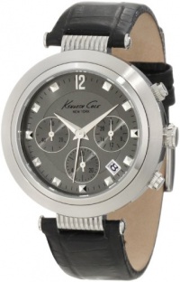 Kenneth Cole New York Men's KC1878 Classic Heritage Series Round Chronograph Classic Sub-Eye Grey Watch Kenneth Cole New York Men's KC1878 Classic Heritage Series Round Chronograph Classic Sub-Eye Grey Watch