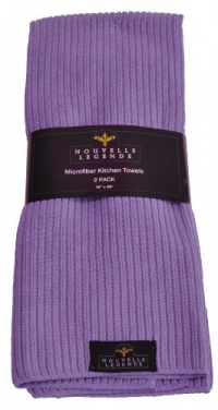 Microfiber Pearl Weave Kitchen Towels (2-Pack, Lavender) Microfiber Pearl Weave Kitchen Towels (2-Pack, Lavender)