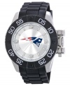 Root for your team 24/7 with this sporty watch from Game Time. Features a New England Patriots logo at the dial.
