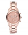 Do wonders for your optimism and sport this rosy Runway watch by Michael Kors.