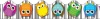 Colorful Owls Borders