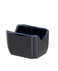 Make it extra sweet with the Fiesta sugar packet holder. Durable, chip-resistant china in bold solid hues offers endless opportunities to brighten up your table. Make it extra sweet with the Fiesta sugar packet holder. Durable, chip-resistant china in bold solid hues offers endless opportunities to brighten up your table.