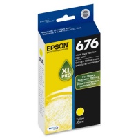 Epson T676XL420 DURABrite Ultra 676 Inkjet Cartridge-Yellow Epson T676XL420 DURABrite Ultra 676 Inkjet Cartridge-Yellow