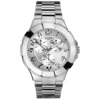 GUESS? Men's 10179G Stainless Steel Chronograph Watch GUESS? Men's 10179G Stainless Steel Chronograph Watch