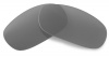 EyeKon Lenses for Ray-Ban RB2027 (Predator 2) Grey Polarized Accessory Lenses (Custom Made)