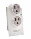 Monster Home Series LCD PowerProtect, 2 outlets, White