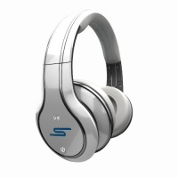 SYNC by 50 Cent Wireless Over-Ear Headphones - White by SMS Audio SYNC by 50 Cent Wireless Over-Ear Headphones - White by SMS Audio