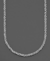 Perfectly pretty, this beautiful 14k white gold chain adds an extra-special touch to every outfit. Approximate length: 16 inches.