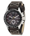Smooth and stylish, this Decker collection Fossil watch is always cool.