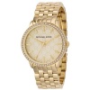 Michael Kors Watches Michael Kors Ladies Gold 5- Link Round Argyle MK with Glitz