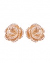 Effy Jewlery Jardin Pave Rose Diamond Earrings, .45 TCW