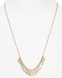 Make your chips count with this delicate necklace from kate spade new york. Crafted of gold-plated metal and accented by glass stations, it's pretty-prismatic. Make your chips count with this delicate necklace from kate spade new york. Crafted of gold-plated metal and accented by glass stations, it's pretty-prismatic.