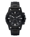 Like your favorite jeans, this black-on-black Dean collection watch by Fossil goes with everything.