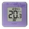 La Crosse Technology 302-604P Purple Indoor Digital Thermometer & Hygrometer Station with Comfort level icon