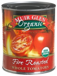 Muir Glen Organic Fire Roasted Whole Tomatoes, 28-Ounce Cans (Pack of 12)
