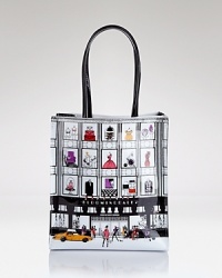 Bloomingdale's exclusive tote is a shop-a-holic's best bag forever. Printed with our iconic 59th street front, this durable accessory keeps your purchases safely (and chicly) stowed. Bloomingdale's exclusive tote is a shop-a-holic's best bag forever. Printed with our iconic 59th street front, this durable accessory keeps your purchases safely (and chicly) stowed.