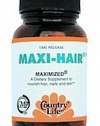 Country Life Maxi Hair Maximized, 60 Tablets