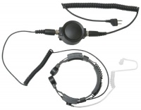 Midland TH4 Tactical Series Throat Mic with Acoustic Ear Tube Midland TH4 Tactical Series Throat Mic with Acoustic Ear Tube