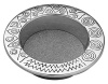 Wilton Armetale Reggae Wine Bottle Coaster, Round, 6-3/4-Inch
