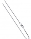 BOX1MM 1 Nickel Freemm Italian Sterling Silver Box Chain 14 16 18 20 22 24 30 Necklace