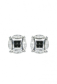 Effy Jewlery DiVersa Black and White Diamond Earrings, .50 TCW Effy Jewlery DiVersa Black and White Diamond Earrings, .50 TCW