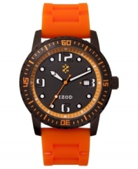 Liven up your casual look with this colorful sport watch from Izod. Liven up your casual look with this colorful sport watch from Izod.