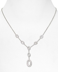 Nadri's striking open link necklace is designed to add a flourish to your evening ensembles, featuring a dazzling array of crystals and stones. Nadri's striking open link necklace is designed to add a flourish to your evening ensembles, featuring a dazzling array of crystals and stones.