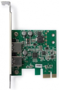 Plugable PCI Express to SuperSpeed USB 3.0 2-Port Expansion Card for Desktops (Latest Renesas µPD720202 xHCI 1.0 chipset) Plugable PCI Express to SuperSpeed USB 3.0 2-Port Expansion Card for Desktops (Latest Renesas µPD720202 xHCI 1.0 chipset)