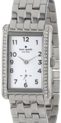 Kate Spade Watches Women's 1YRU0119 Large Stainless Cooper Crystal Bezel Watch Kate Spade Watches Women's 1YRU0119 Large Stainless Cooper Crystal Bezel Watch