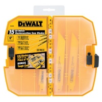 DEWALT DW4890 15-Piece Reciprocating Saw Blade Tough Case Set DEWALT DW4890 15-Piece Reciprocating Saw Blade Tough Case Set
