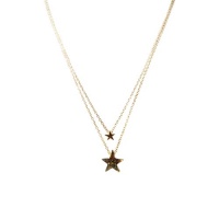 Gorjana Super Star Bead Layer Necklace Gold Gorjana Super Star Bead Layer Necklace Gold
