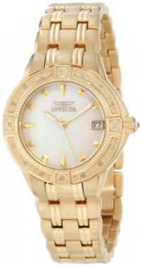Invicta Women's 0268 II Collection Diamond Accented 18k Gold-Plated Watch Invicta Women's 0268 II Collection Diamond Accented 18k Gold-Plated Watch