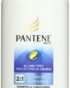 Pantene Pro-V Classic All Hair Types 2-in-1 Shampoo and Conditioner, 33.80-Fluid Ounce