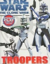 Star Wars Troopers Sticker Play Book to Color (Star Wars: the Clone Wars)