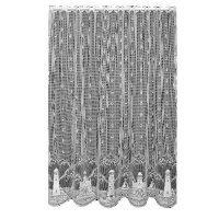 Heritage Lace Lighthouse 60-Inch Wide by 63-Inch Drop Panel, White Heritage Lace Lighthouse 60-Inch Wide by 63-Inch Drop Panel, White