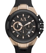 21st century confident cool envelops the timeless precision of this AX Armani Exchange watch.