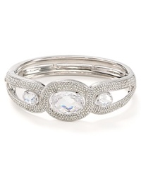 This striking crystal bracelet from Lora Paolo is perfectly ethereal. It boasts one crystal station after another another for a mesmerizing effect. This striking crystal bracelet from Lora Paolo is perfectly ethereal. It boasts one crystal station after another another for a mesmerizing effect.