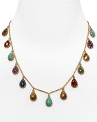 Inject a dose of exotic appeal with this color-rich necklace from Lauren Ralph Lauren, featuring an array of multi hued stones. Crafted of gold plated metal, it's the perfect piece to elevate your look from ordinary to opulent. Inject a dose of exotic appeal with this color-rich necklace from Lauren Ralph Lauren, featuring an array of multi hued stones. Crafted of gold plated metal, it's the perfect piece to elevate your look from ordinary to opulent.