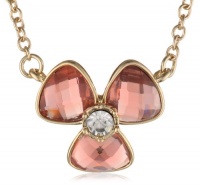 Anne Klein Garden Party Gold-Tone Blush Colored Flower Pendant Necklace, 16 Anne Klein Garden Party Gold-Tone Blush Colored Flower Pendant Necklace, 16