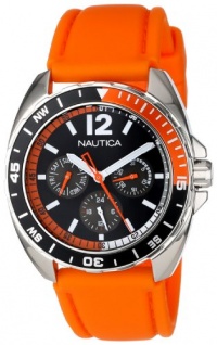 Nautica Unisex N09908G Sport Ring Multifunction Orange Box Set Watch Nautica Unisex N09908G Sport Ring Multifunction Orange Box Set Watch