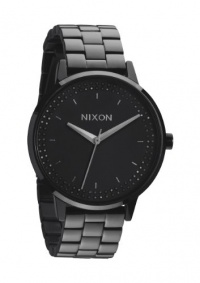 Nixon The Kensington All Black Crystal Ladies Watch A0991150 Nixon The Kensington All Black Crystal Ladies Watch A0991150