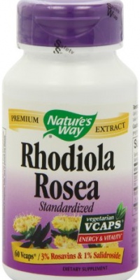 Nature's Way Rhodiola Rosea, 60 Vcaps Nature's Way Rhodiola Rosea, 60 Vcaps