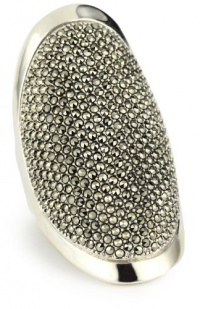 Judith Jack Sterling Silver and Marcasite Oval Ring Judith Jack Sterling Silver and Marcasite Oval Ring