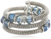 Kenneth Cole New York Color Boost Faceted Bead Coil Bracelet, 7.5